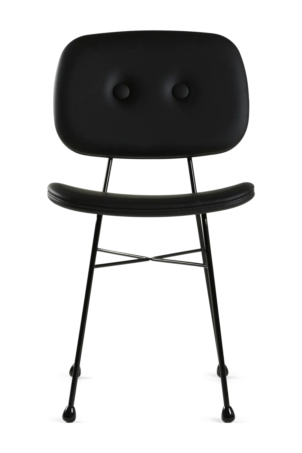 The Golden Chair black front side